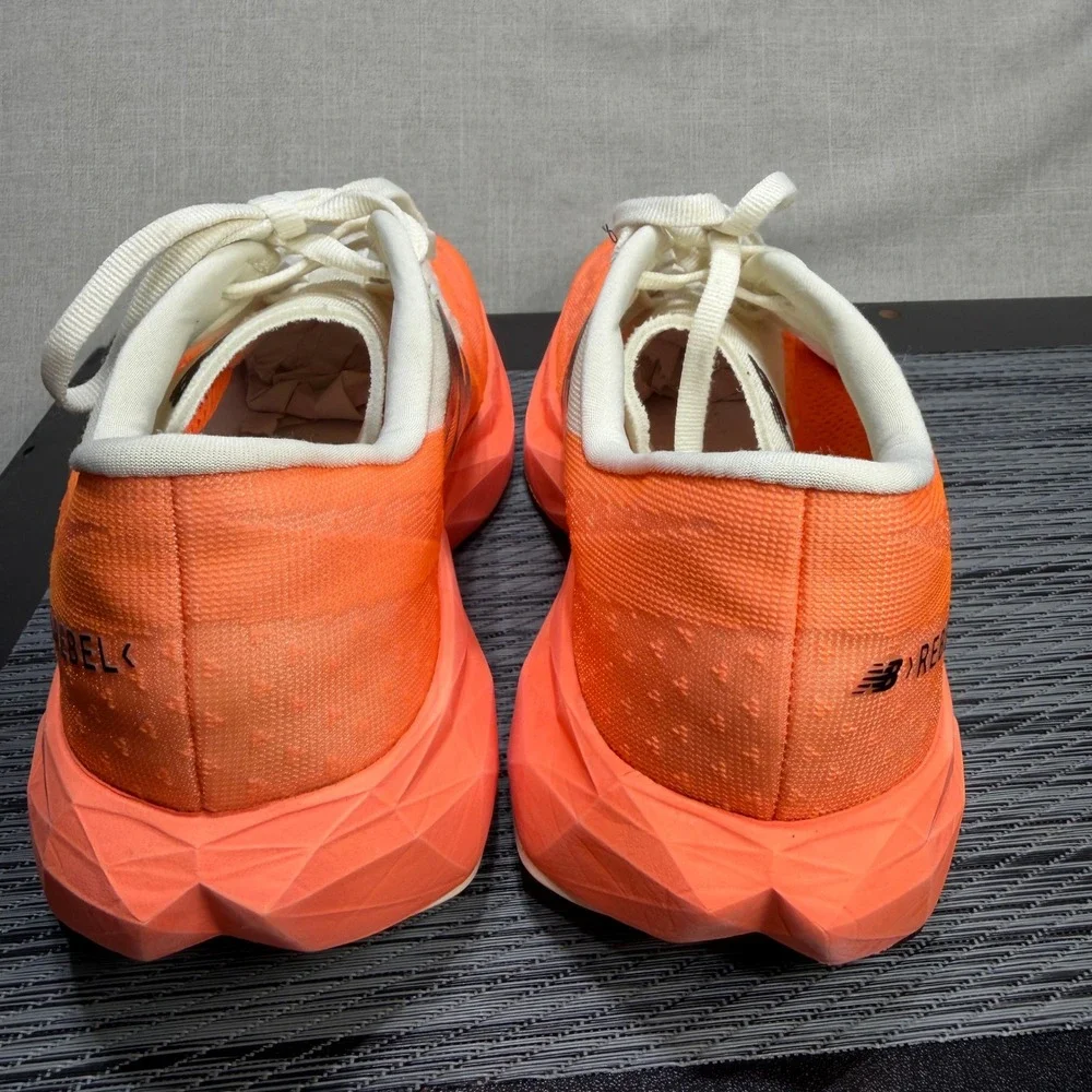 New Balance FuelCell Rebel v4 Shoes - Womens 8.5 - Orange WFCXCC4 Running